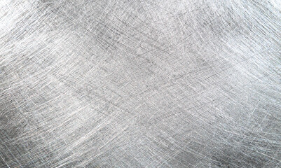 Scratched grey metal texture