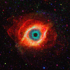 Wall Mural - eye in space