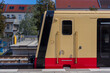 Neue Berliner S-Bahn, Zug Design Berlin S Bahn Baureihe 483 / 484 Ringbahn Stadtbahn Nahverkehr Triebwagen Kopf Schoenefeld Train sanierte Deutsche Bahn Bahnlinie City moderner Zug neuer Wagen Berlin 