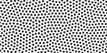 Abstract Organic Background Of Black Spots