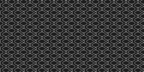 Leinwandbilder - Mesh seamless from rounded shapes. For prints, decoration, textile, digital.