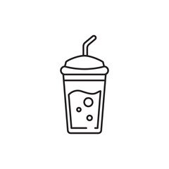 Poster - soft drink icon