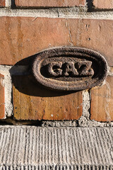 Sticker - environnement  gaz energie fossile carbone ancien prix hausse