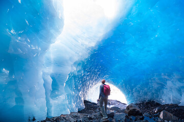 Wall Mural - Ice grotto