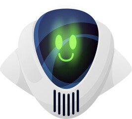 Leinwandbilder - Chatbot virtual AI service support robot chat bot