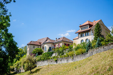 Canvas Print - La Cité médiévale de Gruyères en Suisse