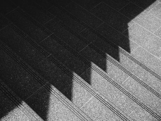 Wall Mural - Stairs step Architecture details shade shadow Abstract background