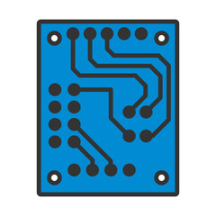 Sticker - Circuit Icon