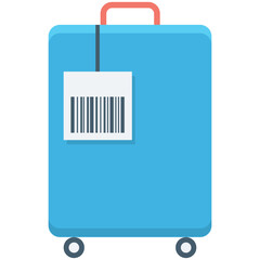 Poster - Luggage Vector Icon 