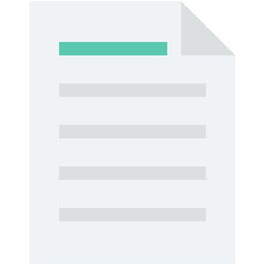 Poster - Document Vector Icon