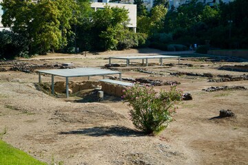 Ruins Athens Greece 2022 July