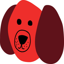 Funny Original Red Dog