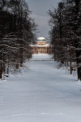 Sticker - Veltrusy chateau in winter