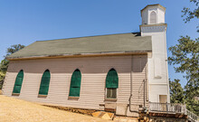 Church Of The Immaculate Conception. Catholic Church Built In 1871, Smartsville California, Now Being Turned Into A Community Center. 