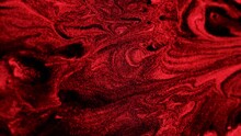 Vertical Video. Glitter Swirl Background. Grain Texture. Hot Fire Flames. Blur Luscious Red Black Color Shimmering Fluid Motion Abstract Surface. Shot On RED Cinema Camera.