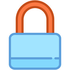 Sticker - Lock Vector Icon