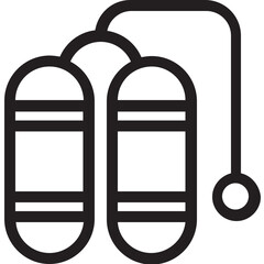 Poster - Oxygen Cylinders Vector Icon