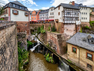 Canvas Print - Saarburg