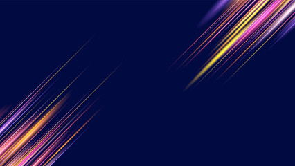 modern abstract high-speed light effect. abstract background with curved beams of light. technology 