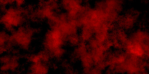 Wall Mural - abstract background with scary red and black horror background. dark grunge red concrete . grungy re