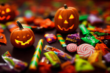 Halloween Candy And Chocolate