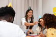 © Valentina Barreto/Stocksy - Creative team celebrating birthday at work