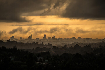 Sunrise in Nairobi