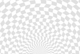Fototapeta Do przedpokoju - Vector abstract background. Simple illustration with optical illusion, op art.