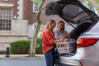 © Raymond Forbes LLC/Stocksy - Mother and Daughter Moving in to University dorm room first time