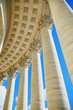 colonnade of Pantheon in Paris, France