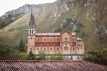 Canvas Print - church in the village