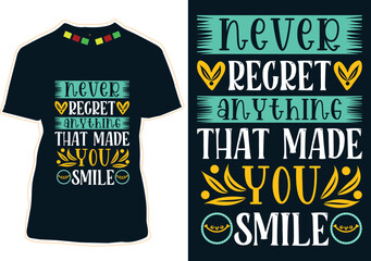 World Smile Day T-shirt Design
