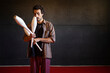 © Albert Martinez/Stocksy - Juggler preparing for training