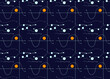© Catherine MacBride/Stocksy - Pattern with a Yellow Dot, with charts and networks