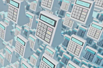 Security key pad
