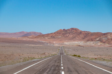 road in the desert