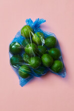 Blue Bag Of Green Lemons 
