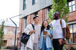 © Oleksii Syrotkin/Stocksy - Portrait of group of fellow students