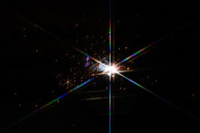 Welding Shot With Star Filter