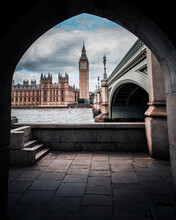 Framed View Of Big Ben In London