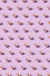 Vertical wallpaper with repeated baby soothers.