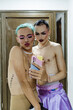 © J Esteban Berrío/Stocksy - Couple of drag queens taking a selfie