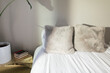 © ByLorena/Stocksy - Bedroom interior scene with shadows