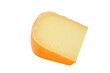 © ALF photo - morceaux de gouda isolé en gros plan