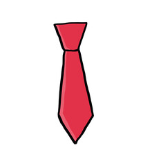 Necktie Cartoon Clipart