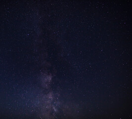 Wall Mural - Milky Way during early fall in North Carolina