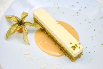 Wall Mural - sweet macha green tea, yuzu and white chocolate