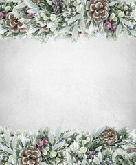 Wall Mural - merry christmas card. greeting card for winter holidays.
