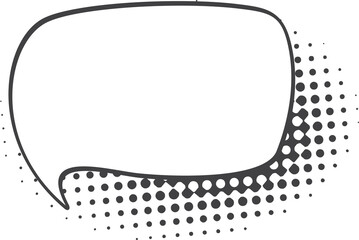 Poster - Comic speech bubble. Talk, debate and dispute sign