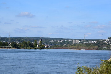 Canvas Print - Neuendorf am Rhein , Koblenz